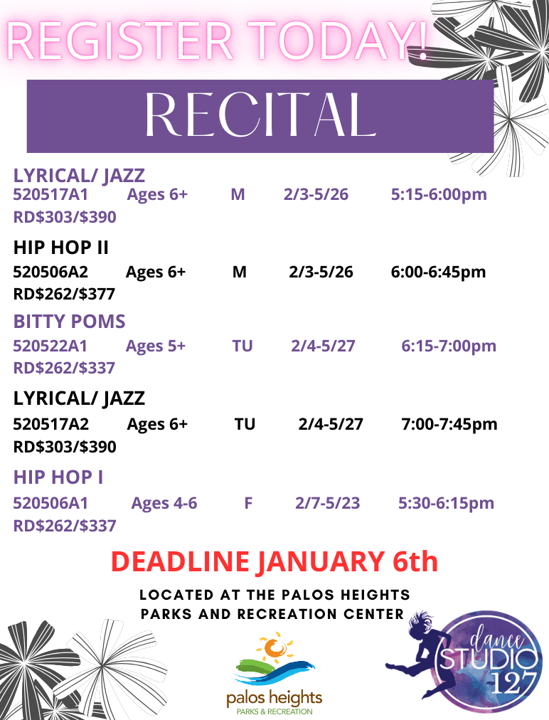 Recital Flyer Part 1