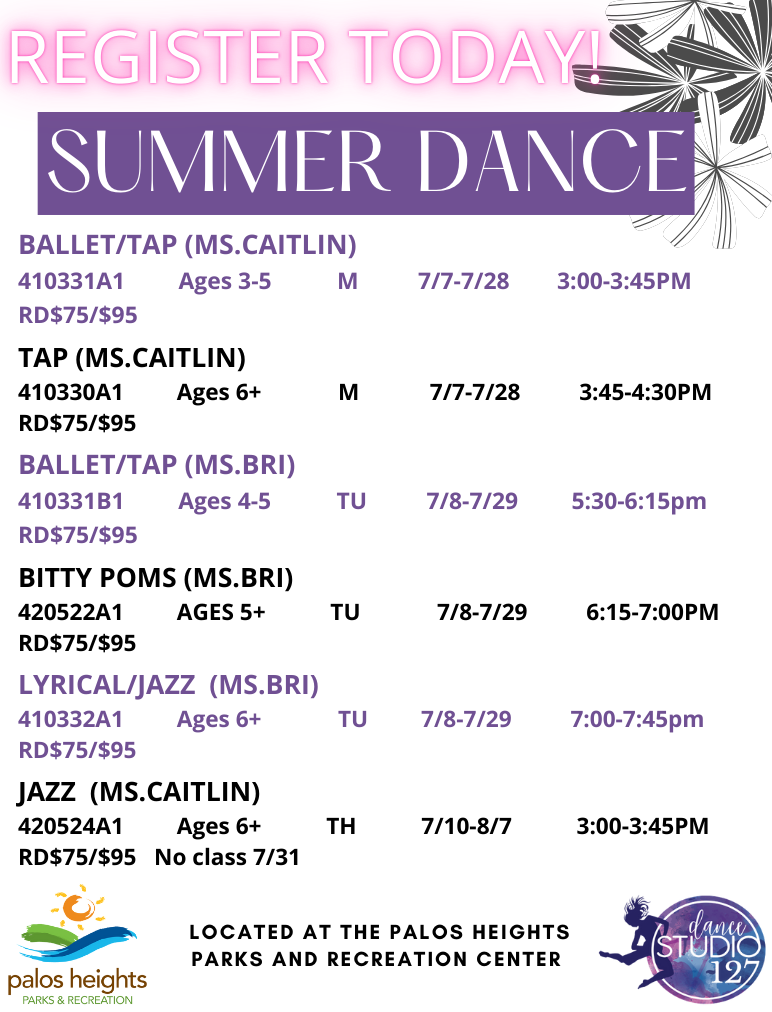 summer 2025 dance classes