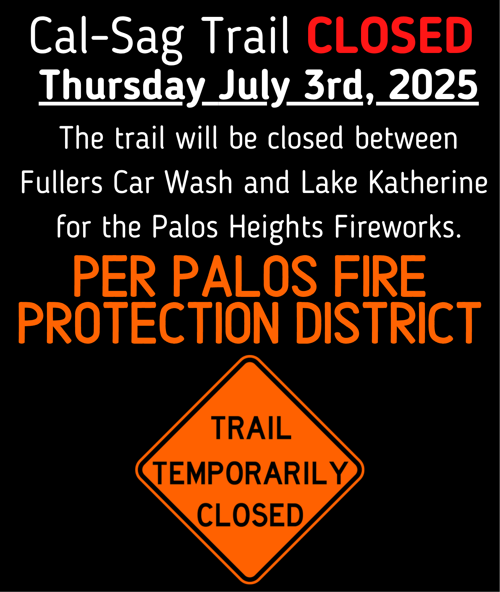 trail closed