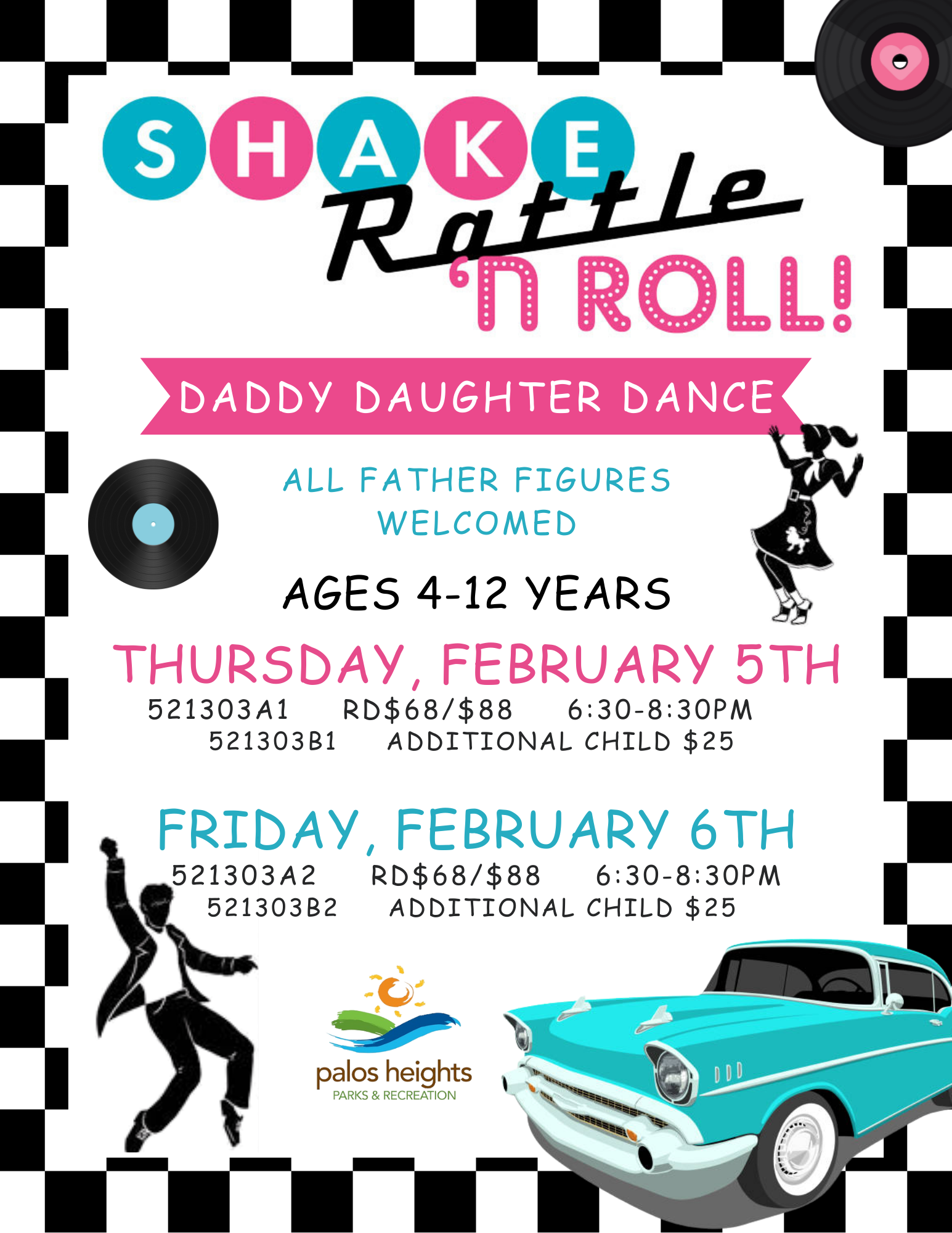 shake rattle and roll daddy daughter dance